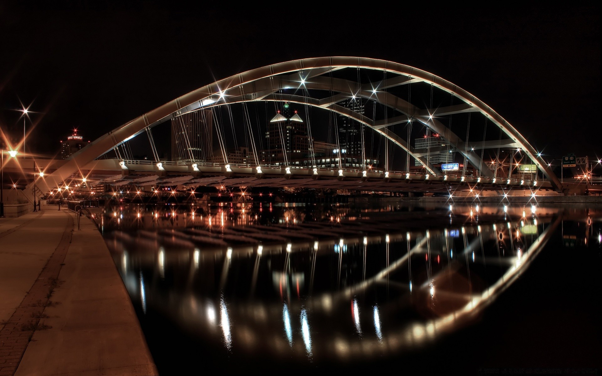 altre città sfocatura ponte sera traffico città viaggi luce veloce illuminato scuro architettura crepuscolo sistema di trasporto fretta casa