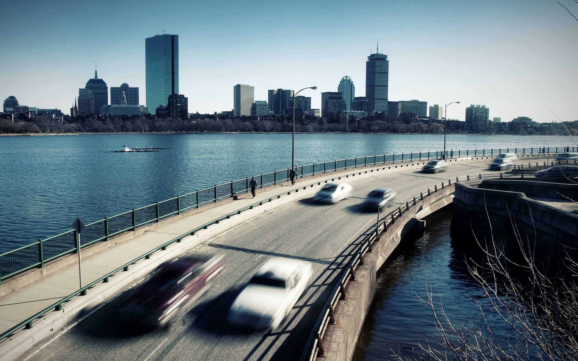 other city water city travel architecture river skyline bridge harbor pier sky waterfront building cityscape reflection downtown urban skyscraper business transportation system