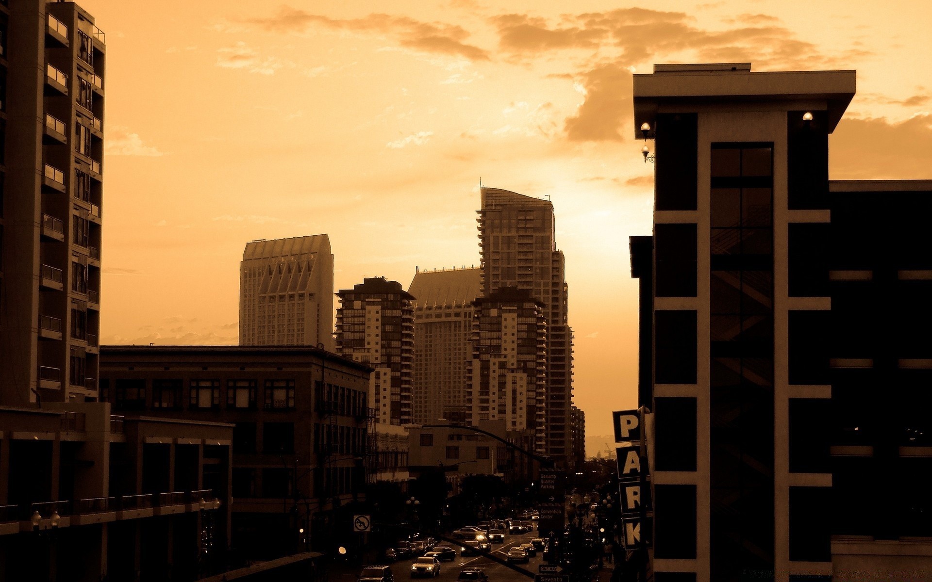 other city city architecture skyscraper building travel downtown office sky street sunset skyline cityscape urban outdoors business light dawn reflection