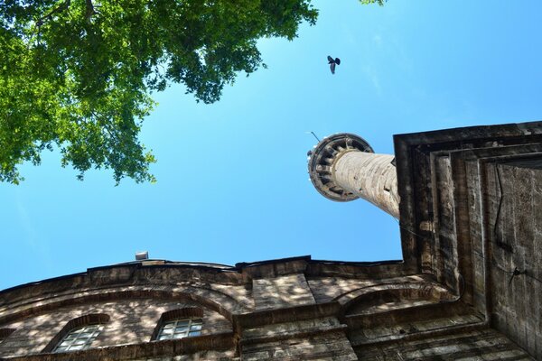 Old architectural monument house