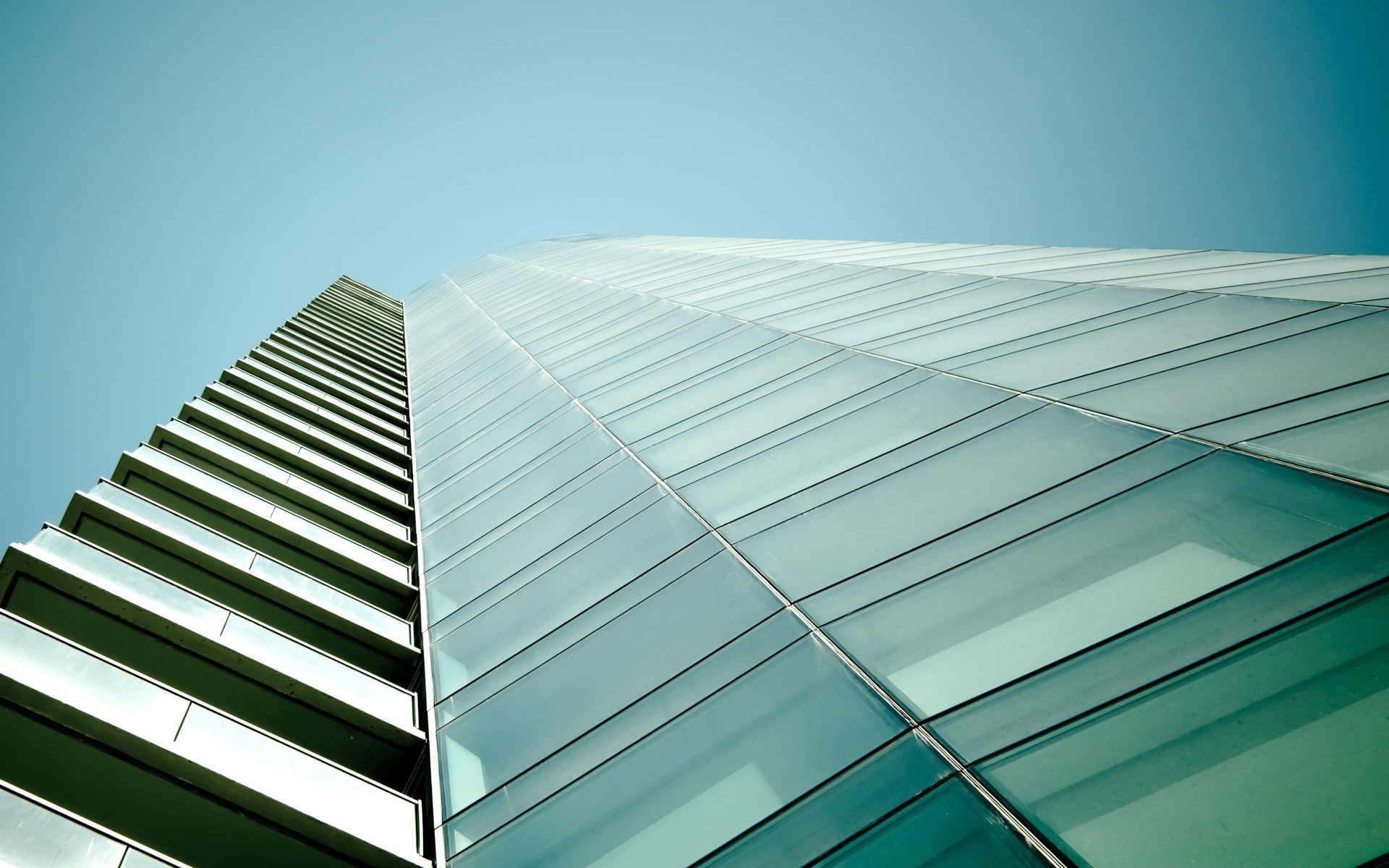 house and comfort business futuristic architecture glass window modern perspective urban office steel expression city building sky reflection contemporary technology