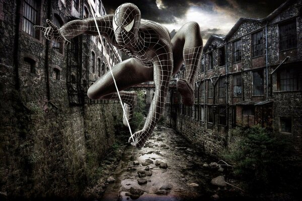 Spiderman berewnia ciemna