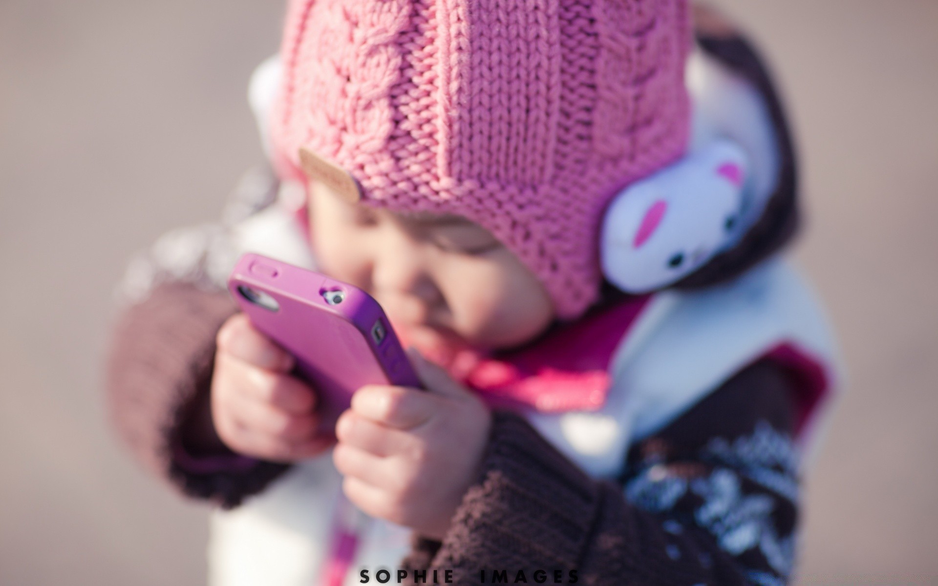 enfants femme enfant fille unique hiver enfant mode à l intérieur adulte porter gants peu mignon