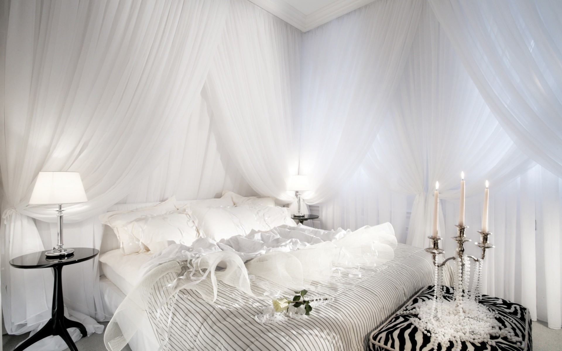 романтичная спальня
