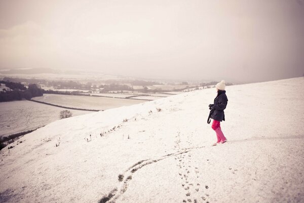 What a wonderful landscape in winter