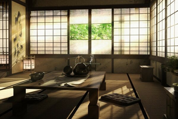 Restaurant for tea ceremony