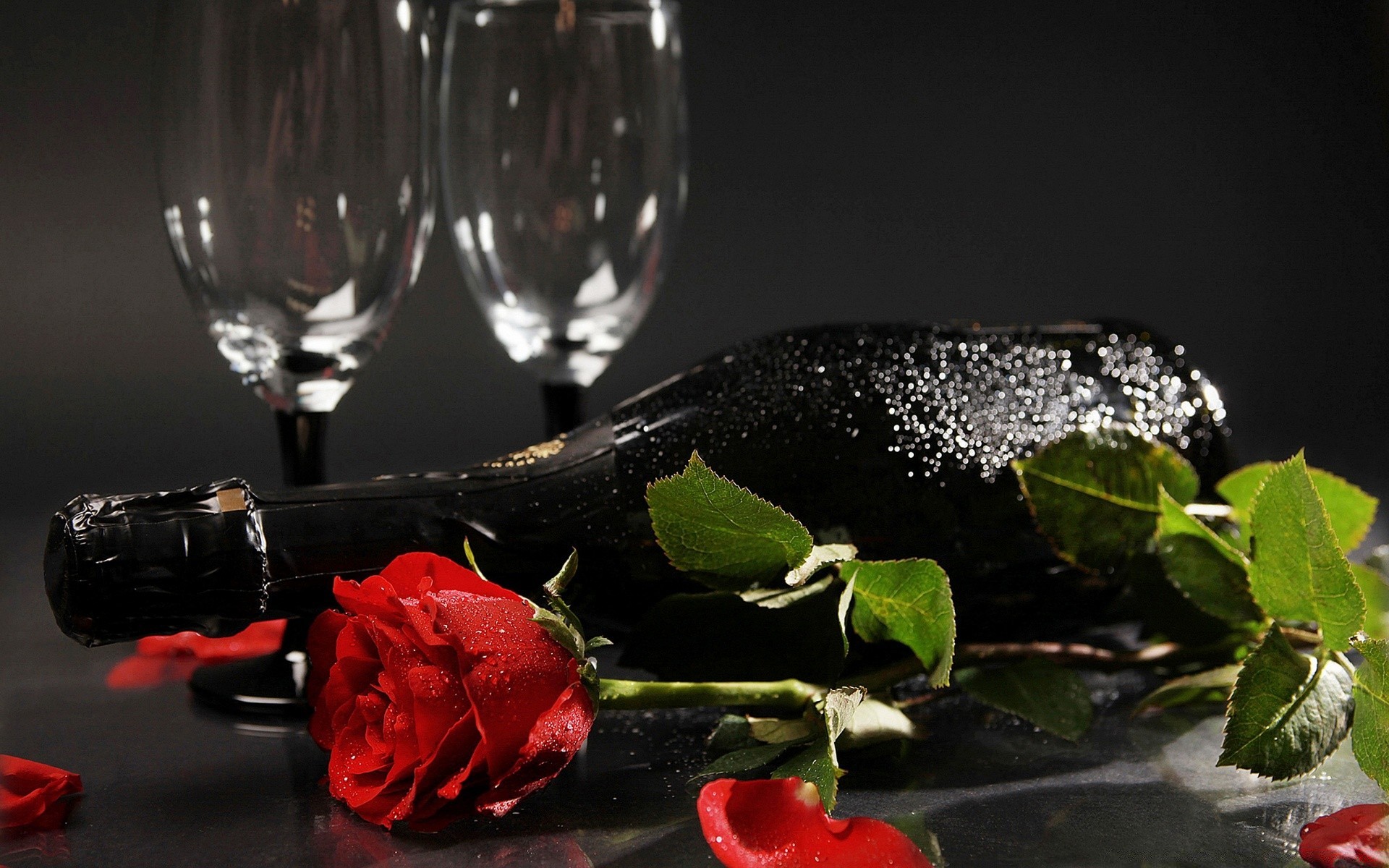 bevande vino rosa vacanza anniversario bere fiore romanticismo matrimonio champagne partito natura morta vetro natale amore occasione romantico