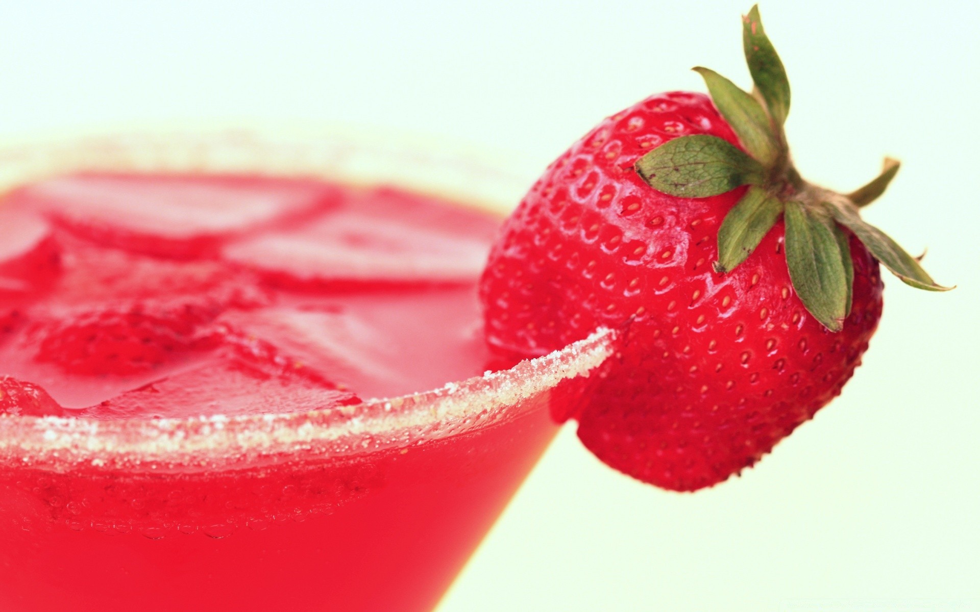 fruit strawberry berry juice sweet juicy isolated food refreshment glass summer cold drink delicious health