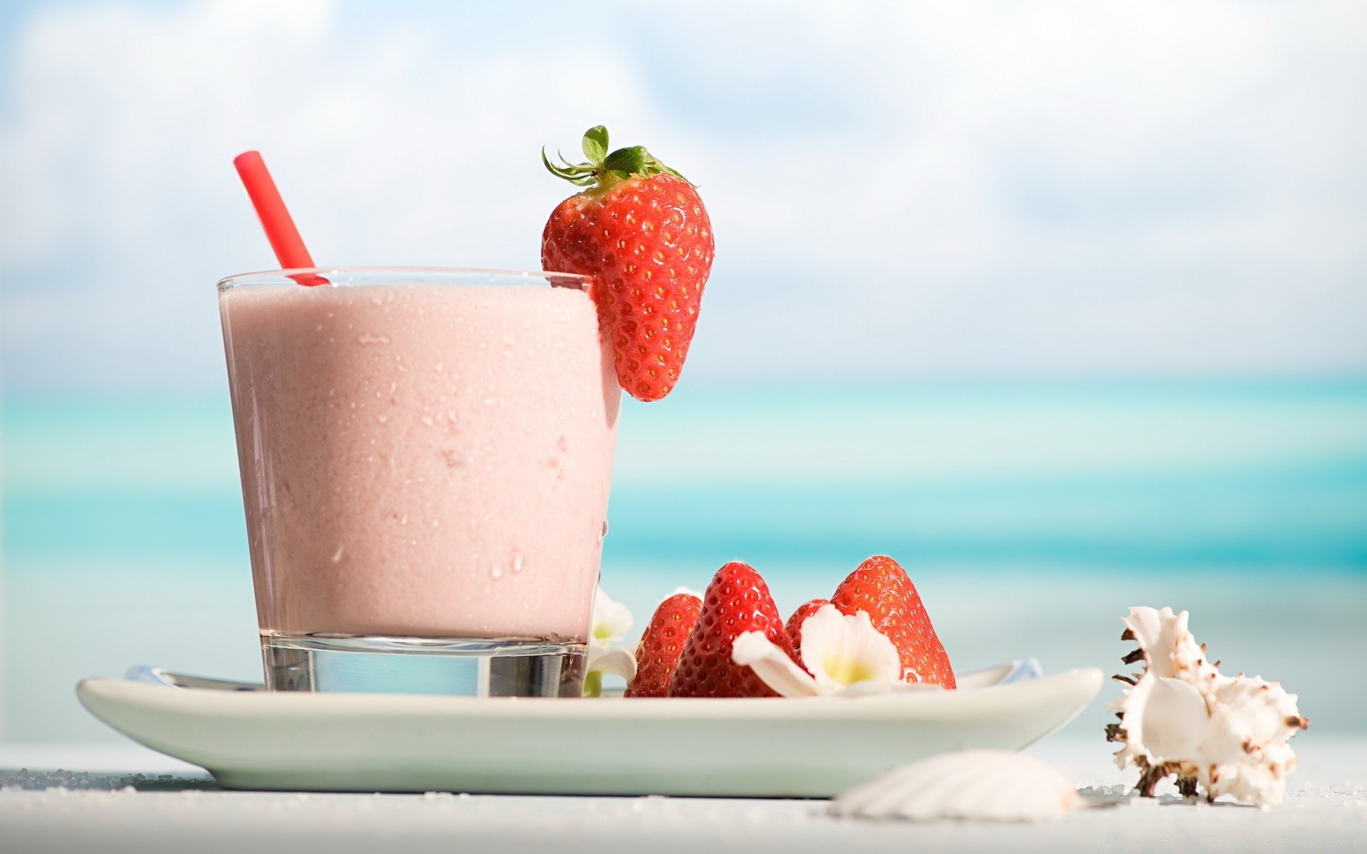 postres verano leche fresa delicioso dulce crema baya fruta salud comida desayuno yogur tropical