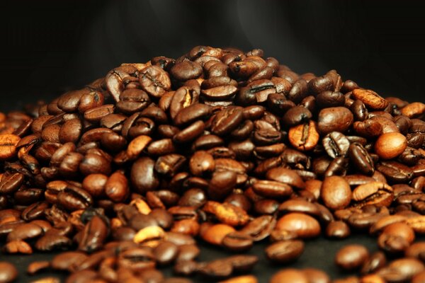 Coffee beans. coffee aroma