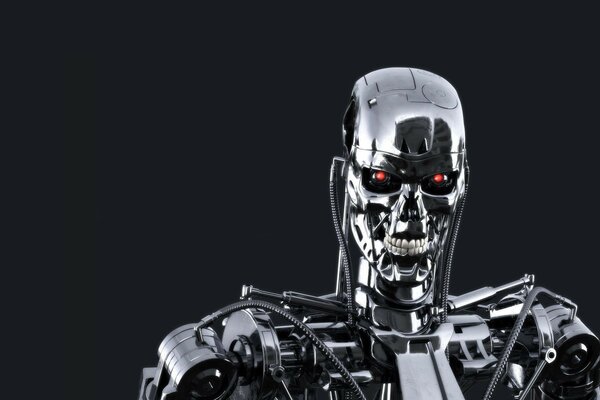 Photo du robot du film Terminator