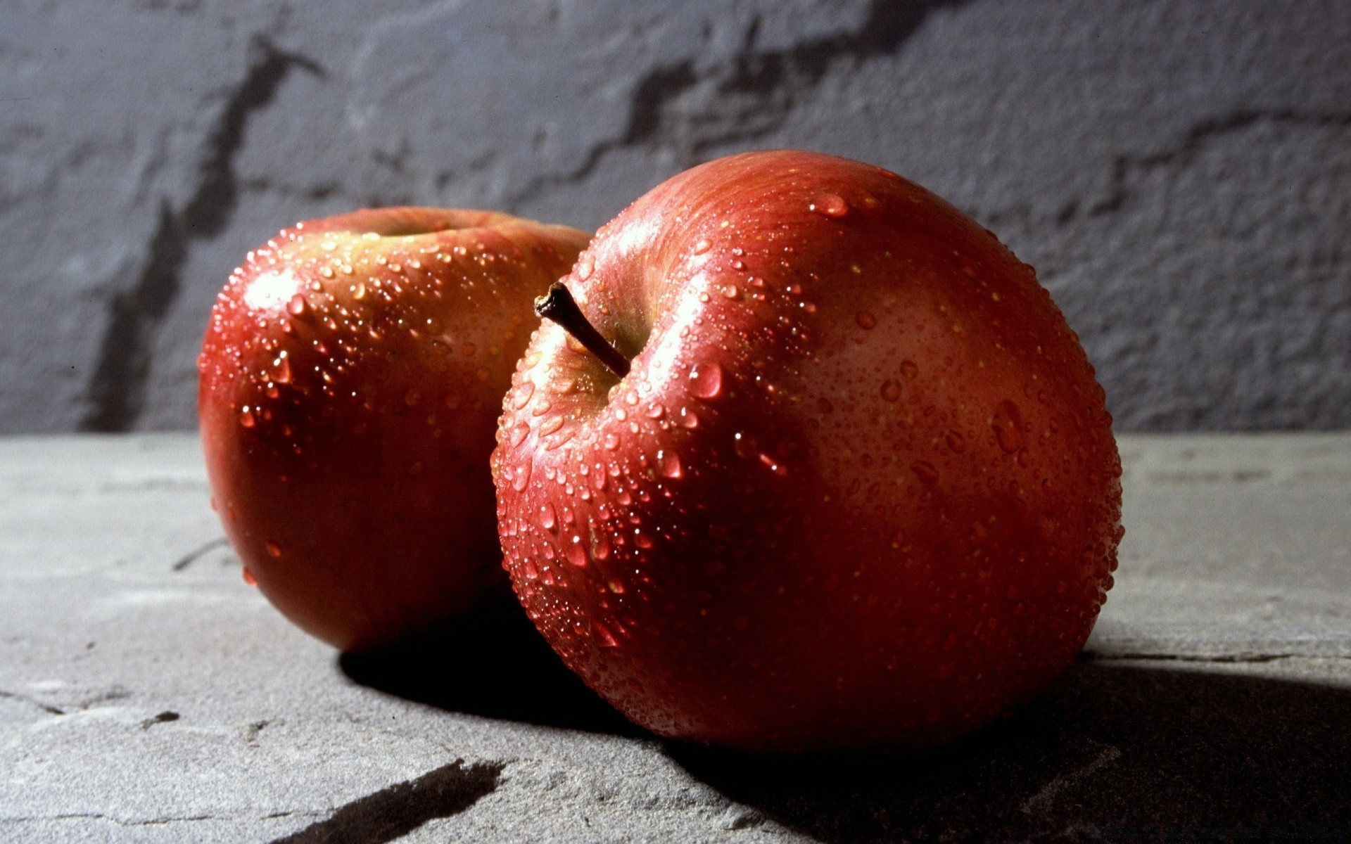 frutas maçã comida suculento delicioso crescer saúde molhado ainda vida comida confeitaria agricultura