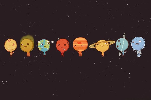 A PARADE OF PLANETS IN THE STARRY SKY