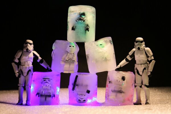 Soaps stormtroopers after visiting jabba