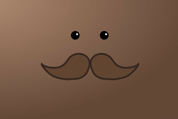 Cool mustache is not suitable for everyone