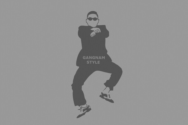 Gangam style figura de baile