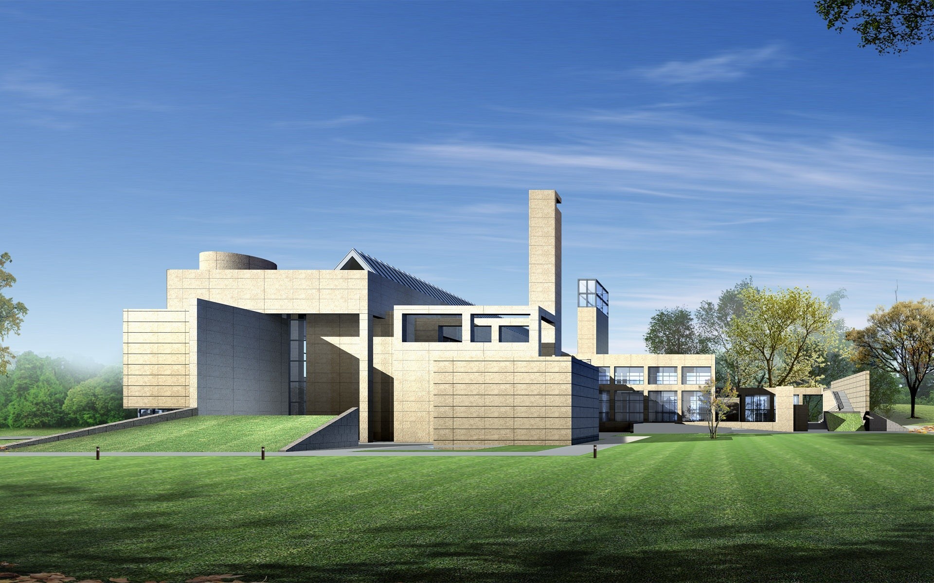 casa e interior césped arquitectura casa casas casa luz del día cielo hierba al aire libre árbol moderno construcción