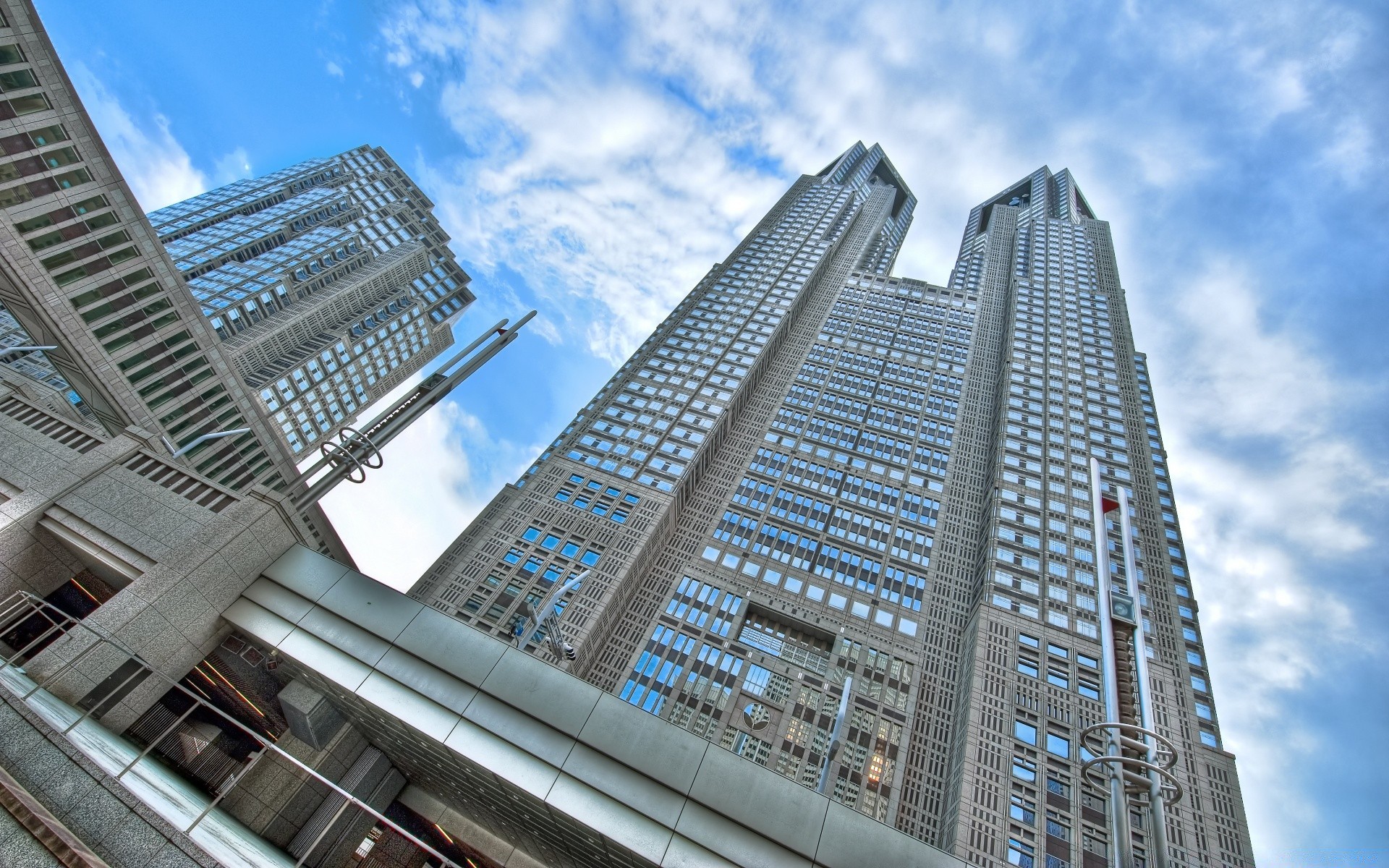 house and comfort skyscraper architecture office modern building city business sky downtown tall skyline urban futuristic cityscape finance contemporary glass tower high