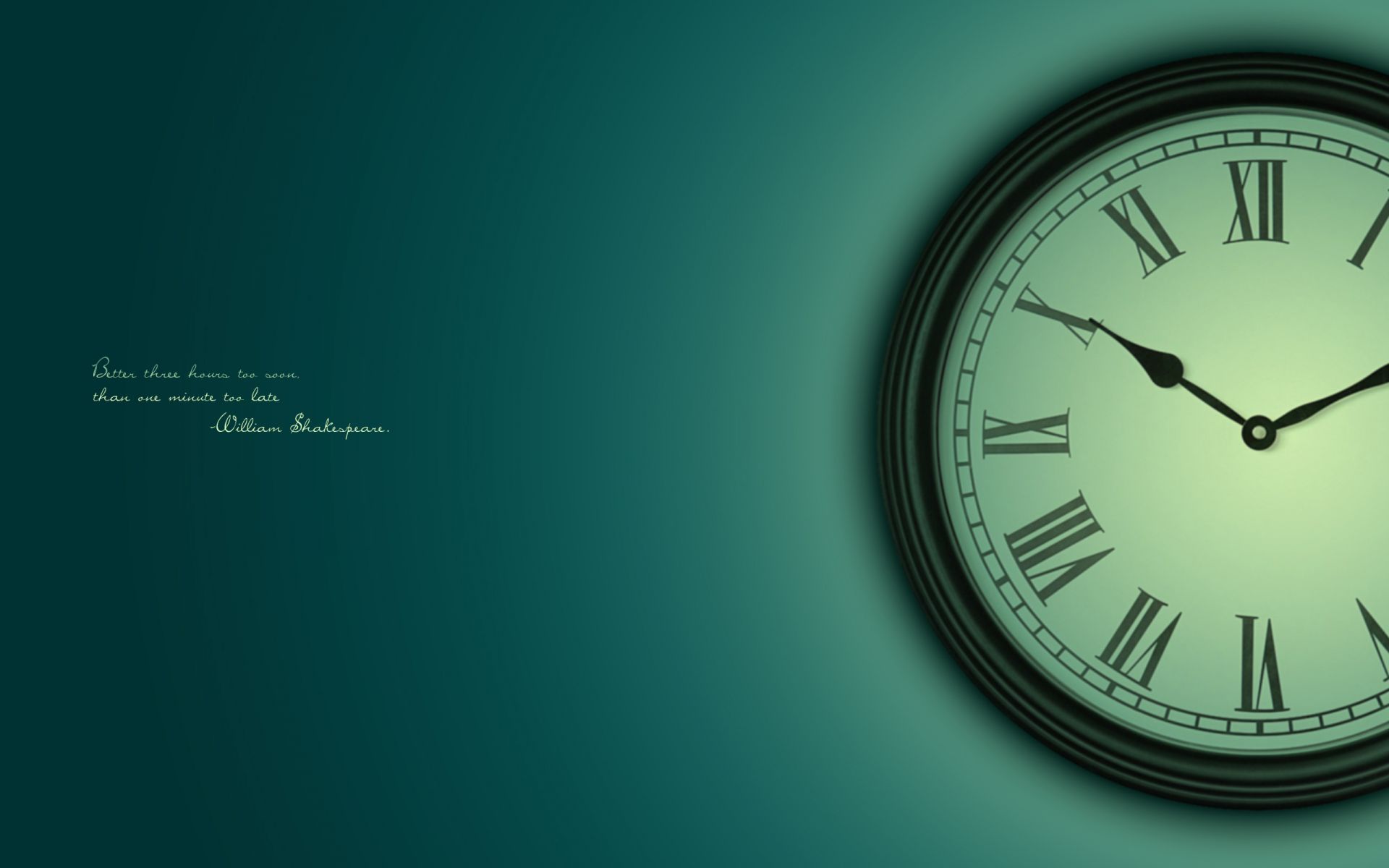 watch time precision retro clock midnight classic
