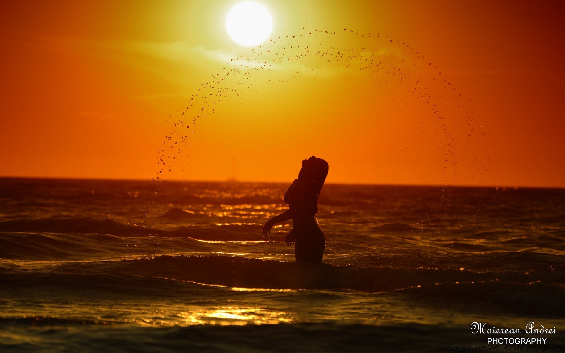 autres filles coucher de soleil soleil aube crépuscule soir eau ciel plage beau temps mer nature été