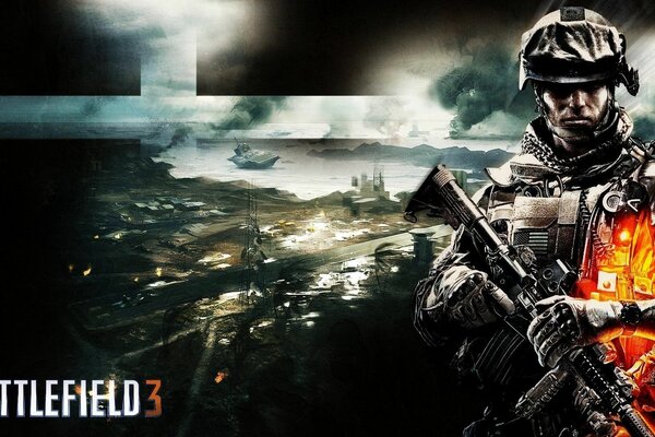 Soldato del gioco per computer Battlefield