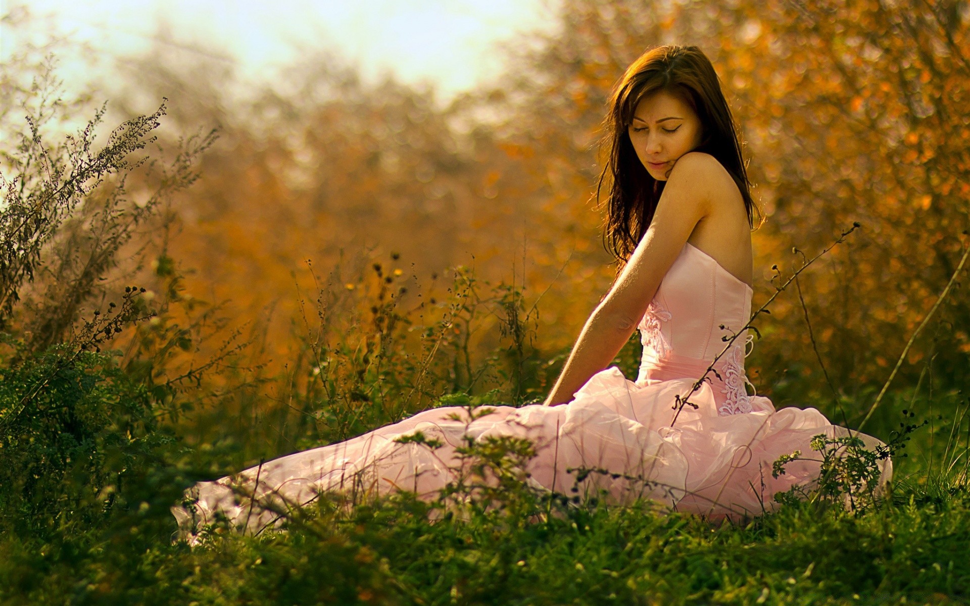 otras chicas naturaleza hierba chica verano al aire libre otoño parque buen tiempo mujer sol hermoso relajación puesta de sol libertad árbol vacaciones flor