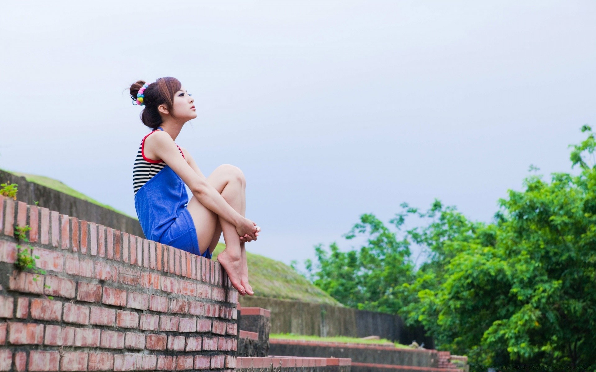 otras chicas verano al aire libre cielo naturaleza mujer vacaciones chica placer viajes