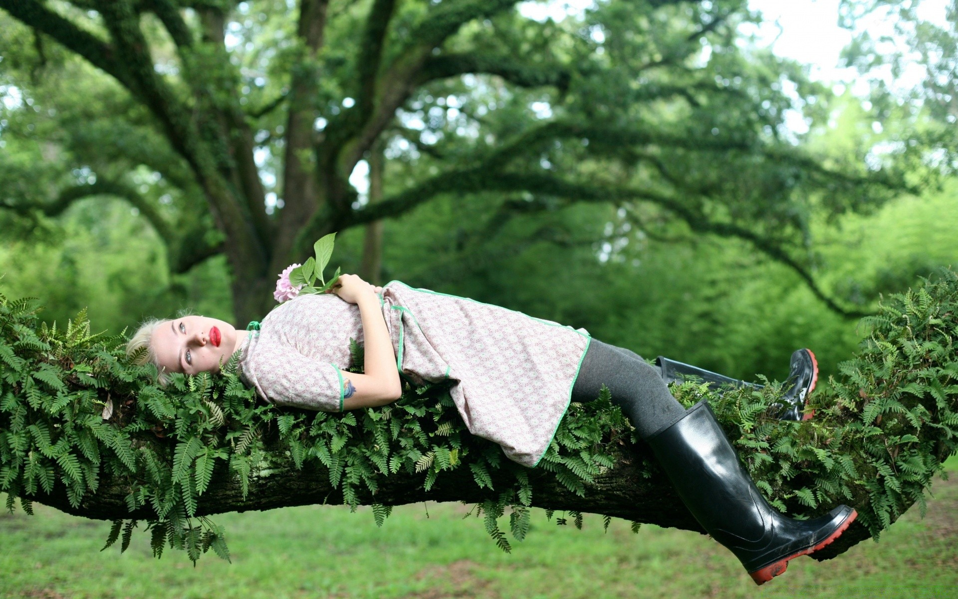 autre fille nature herbe parc extérieur arbre été feuille femme bois détente jardin loisirs unique fille pelouse environnement adulte