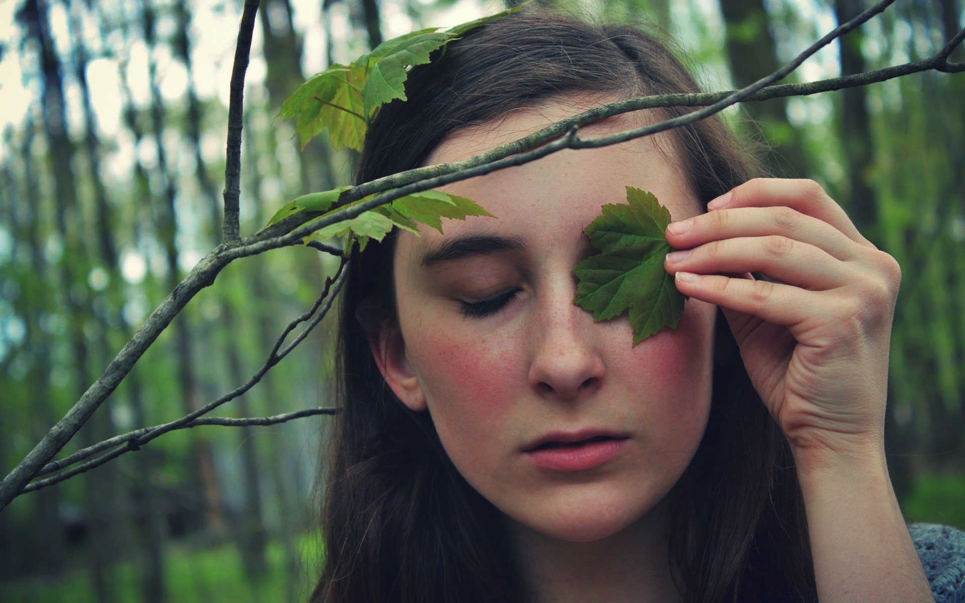 the other girls woman portrait girl nature one outdoors fashion beautiful adult pretty young hair eye face