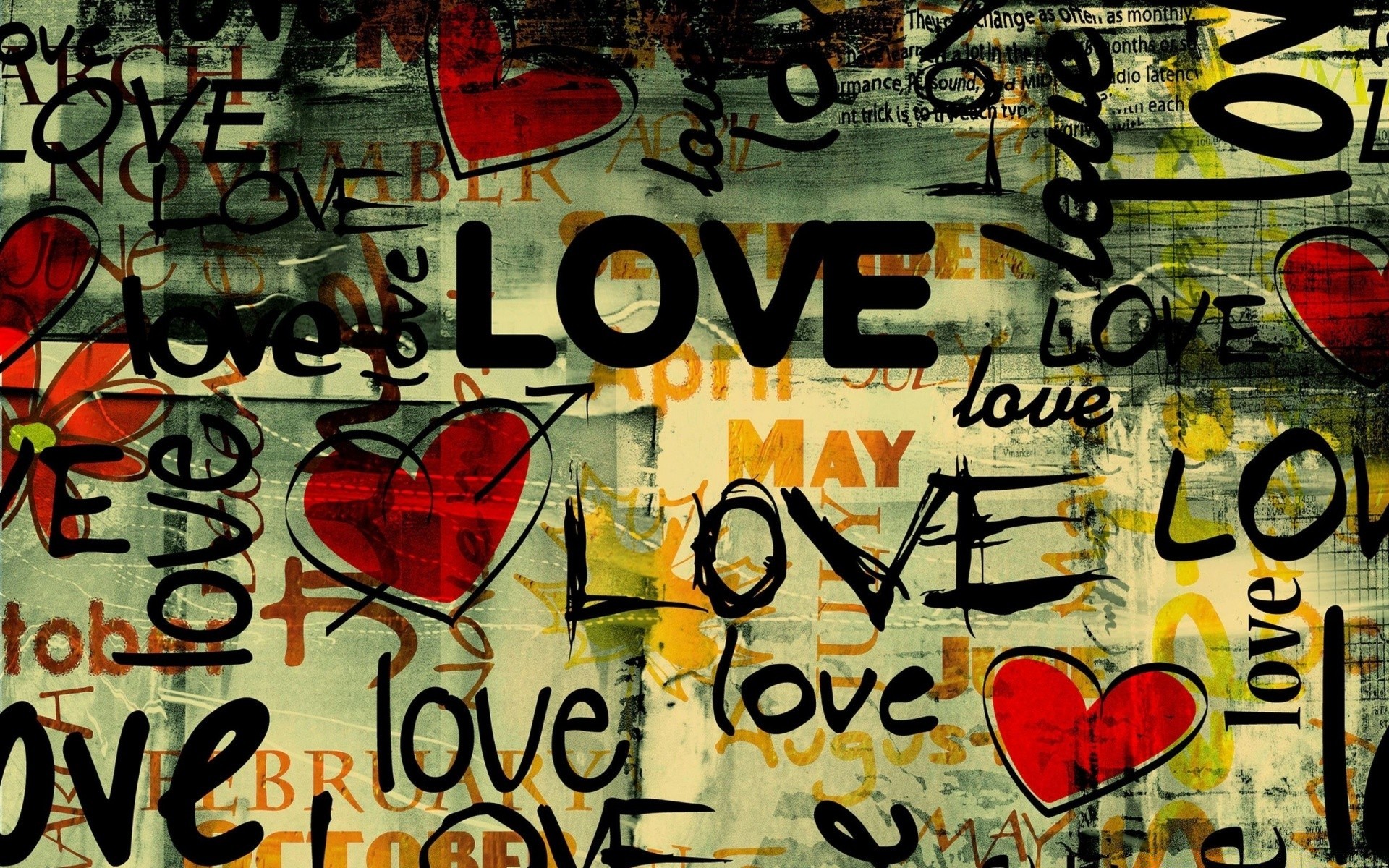 Love hate love hate wallpaper