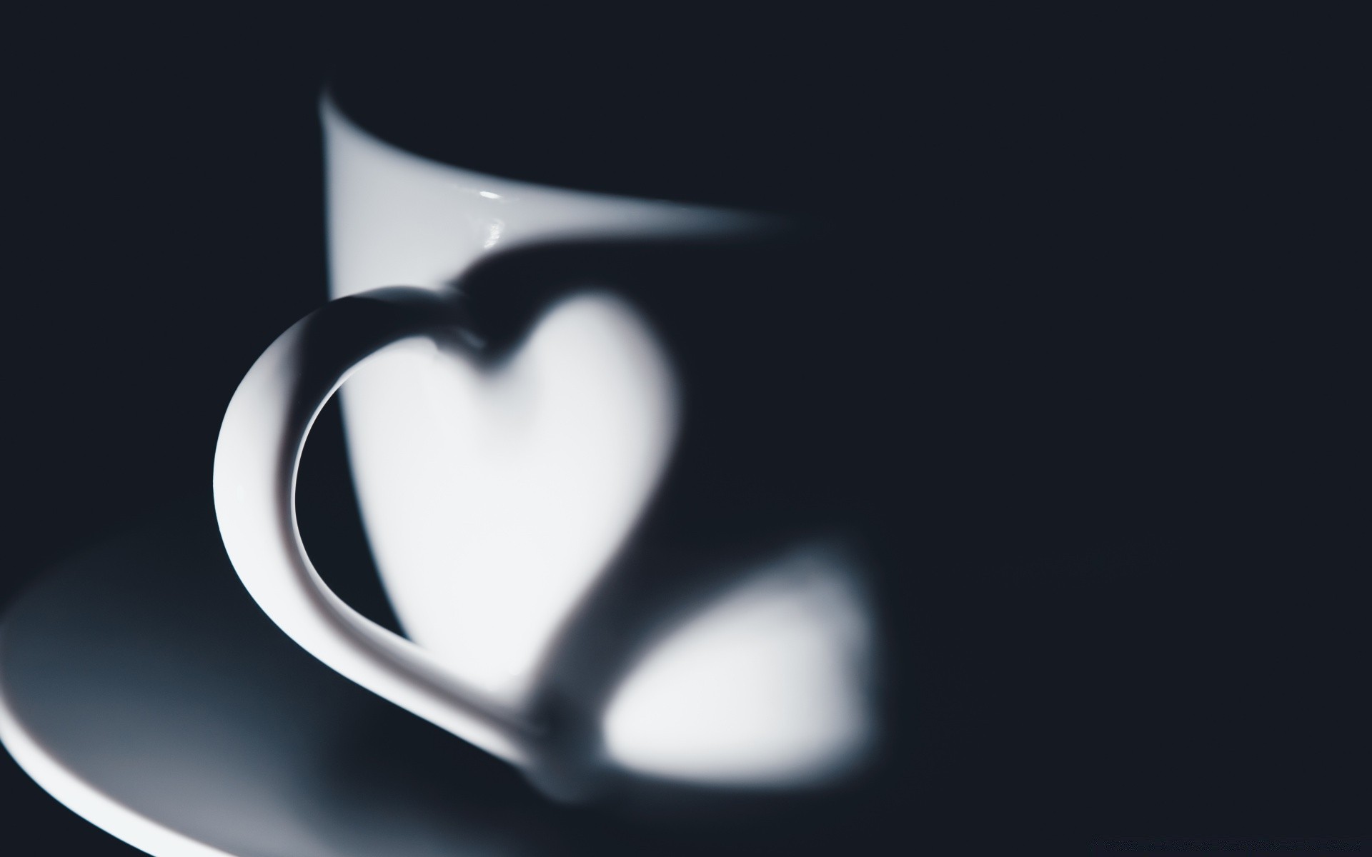 hearts abstract dark art desktop