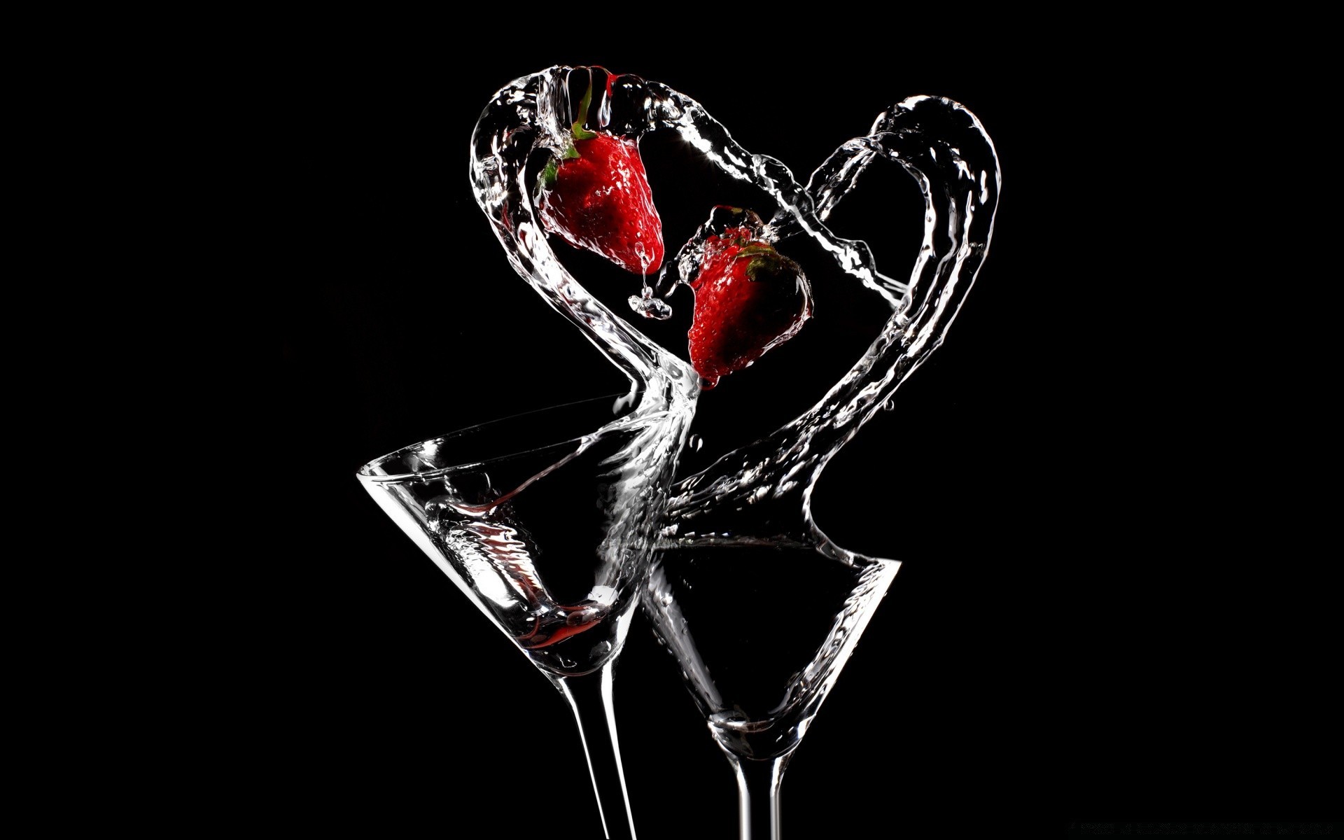 hearts drink liquid glass alcohol splash drop motion wine party anniversary celebration desktop crystal bar