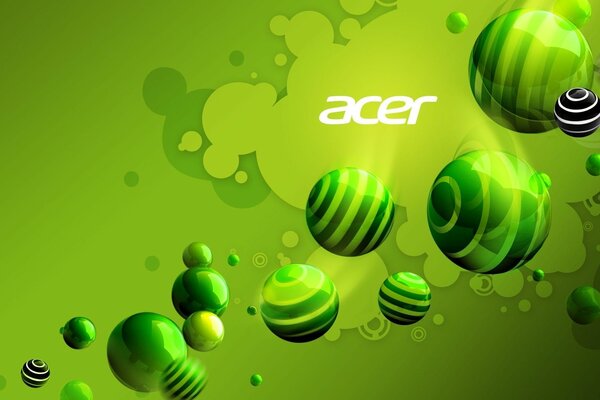 Acer компаниясының жарқын фоны