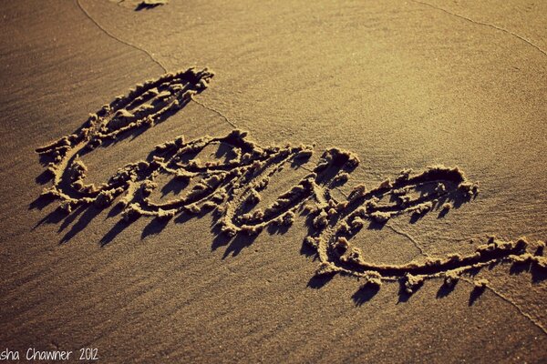 We spent our honeymoon on the beach