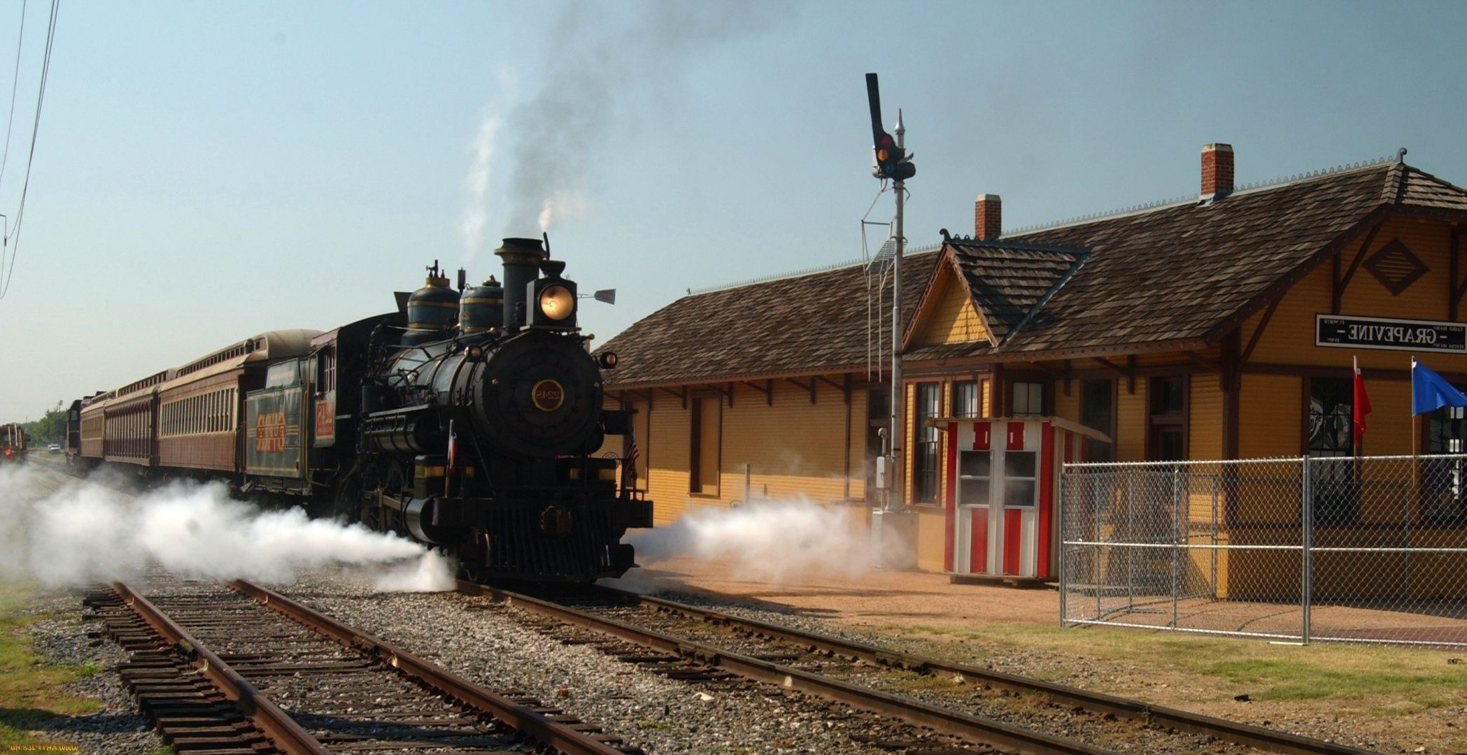 trains railway train engine steam track transportation system smoke vehicle travel daylight coal station