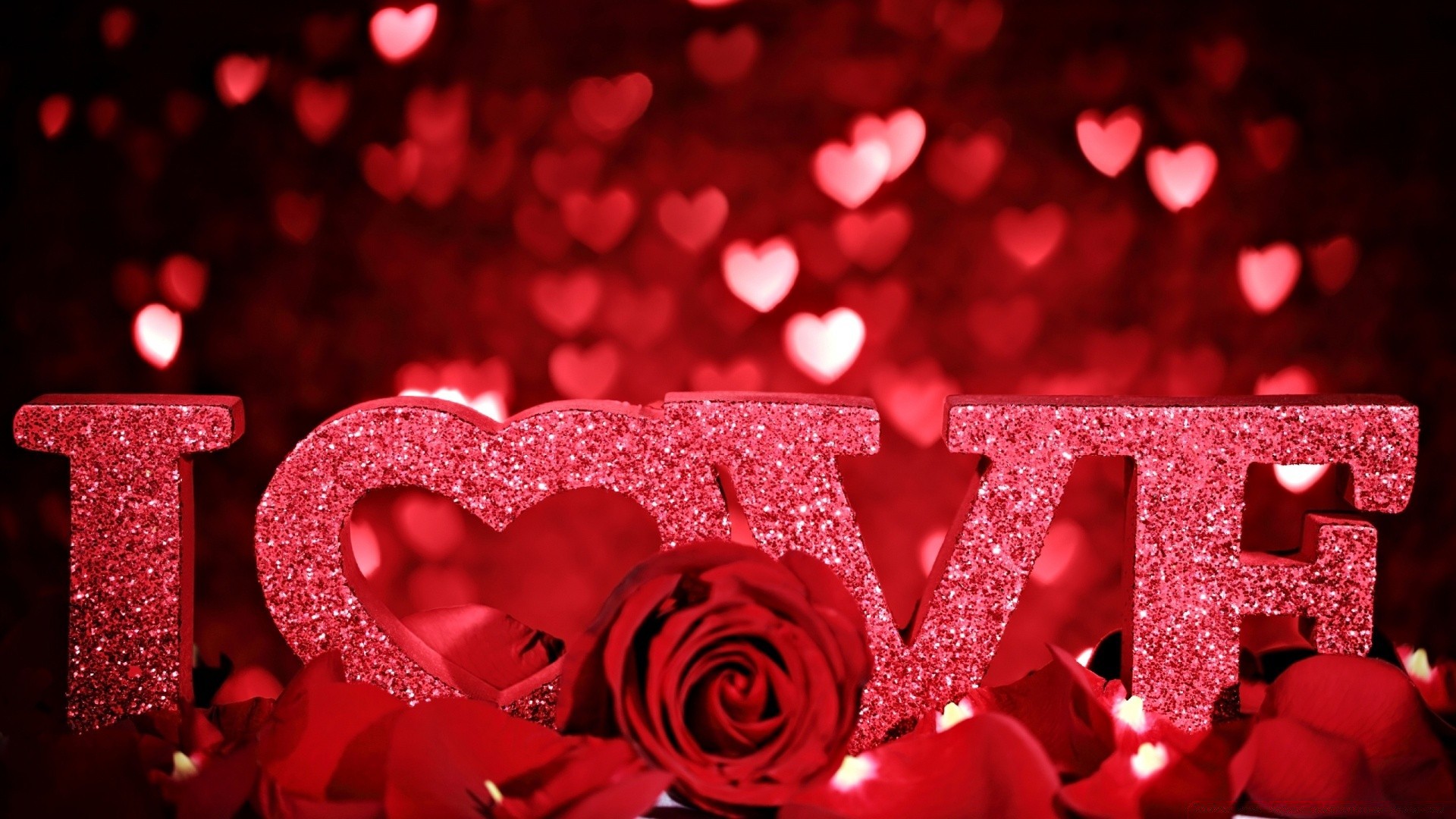 hearts christmas celebration romantic shining decoration love party desktop romance bright glisten card light merry winter