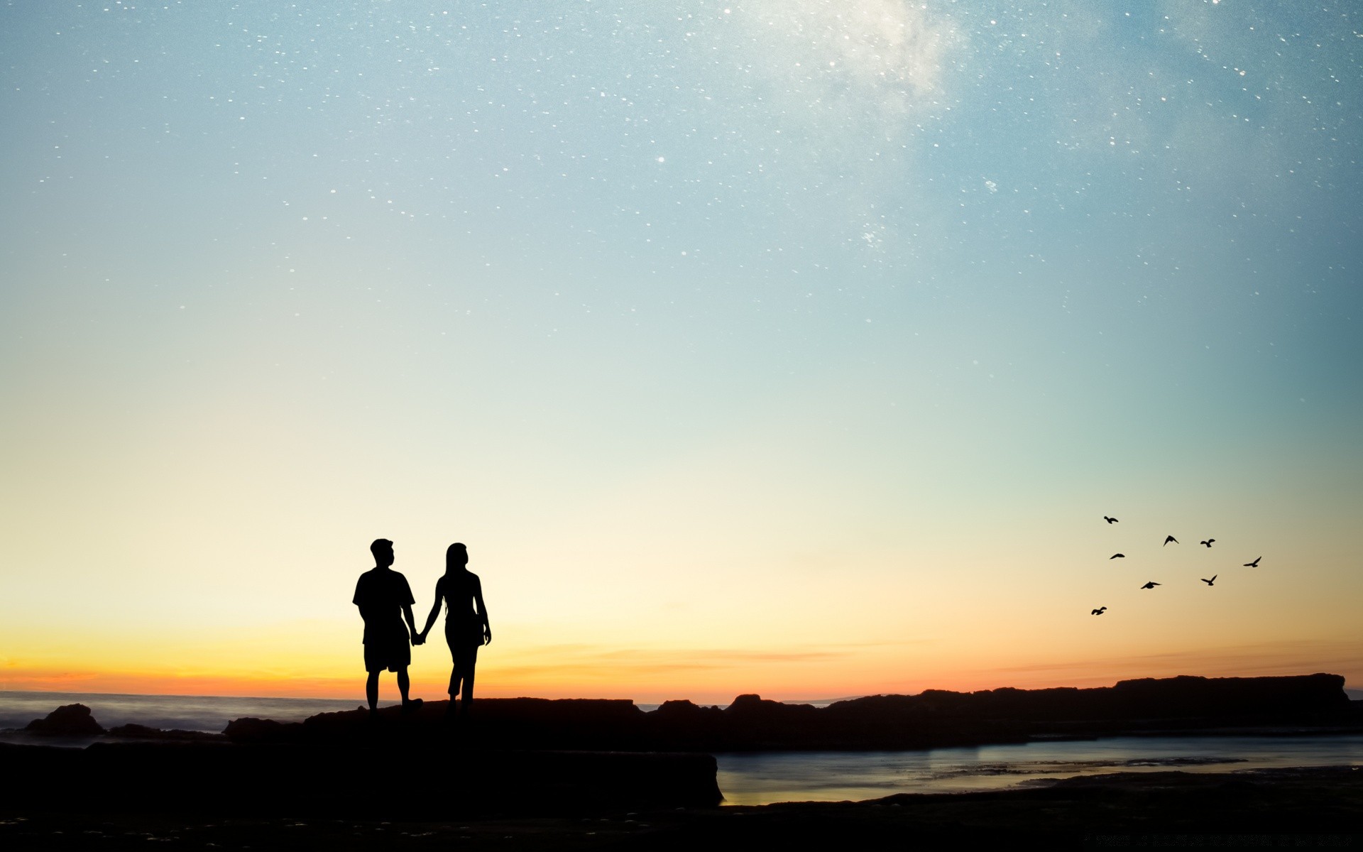 cuori tramonto acqua spiaggia cielo paesaggio mare sole alba lago oceano sera crepuscolo viaggi natura all aperto mare luce silhouette