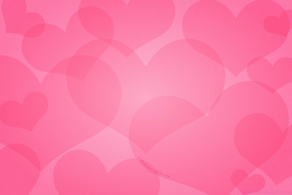 Desktop wallpapers, hearts