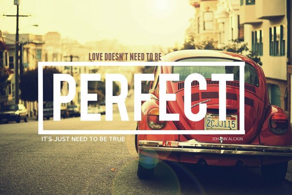 Car love perfect city