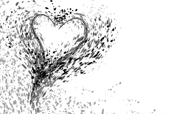 حركة القلوب ، سقوط الجسيمات ، موجة من المشاعر - أفضل الشرح من الحب