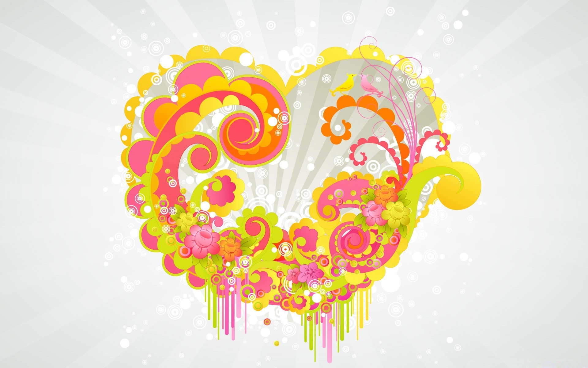 hearts desktop decoration design illustration celebration vector color love heart splash