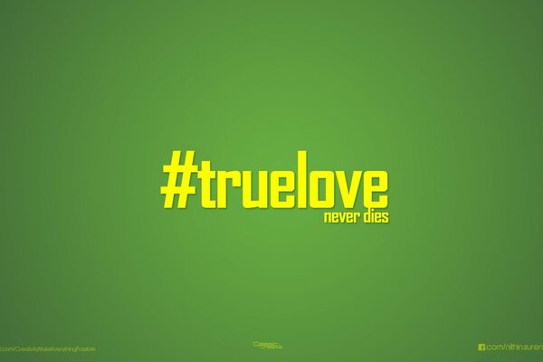 True love never dies