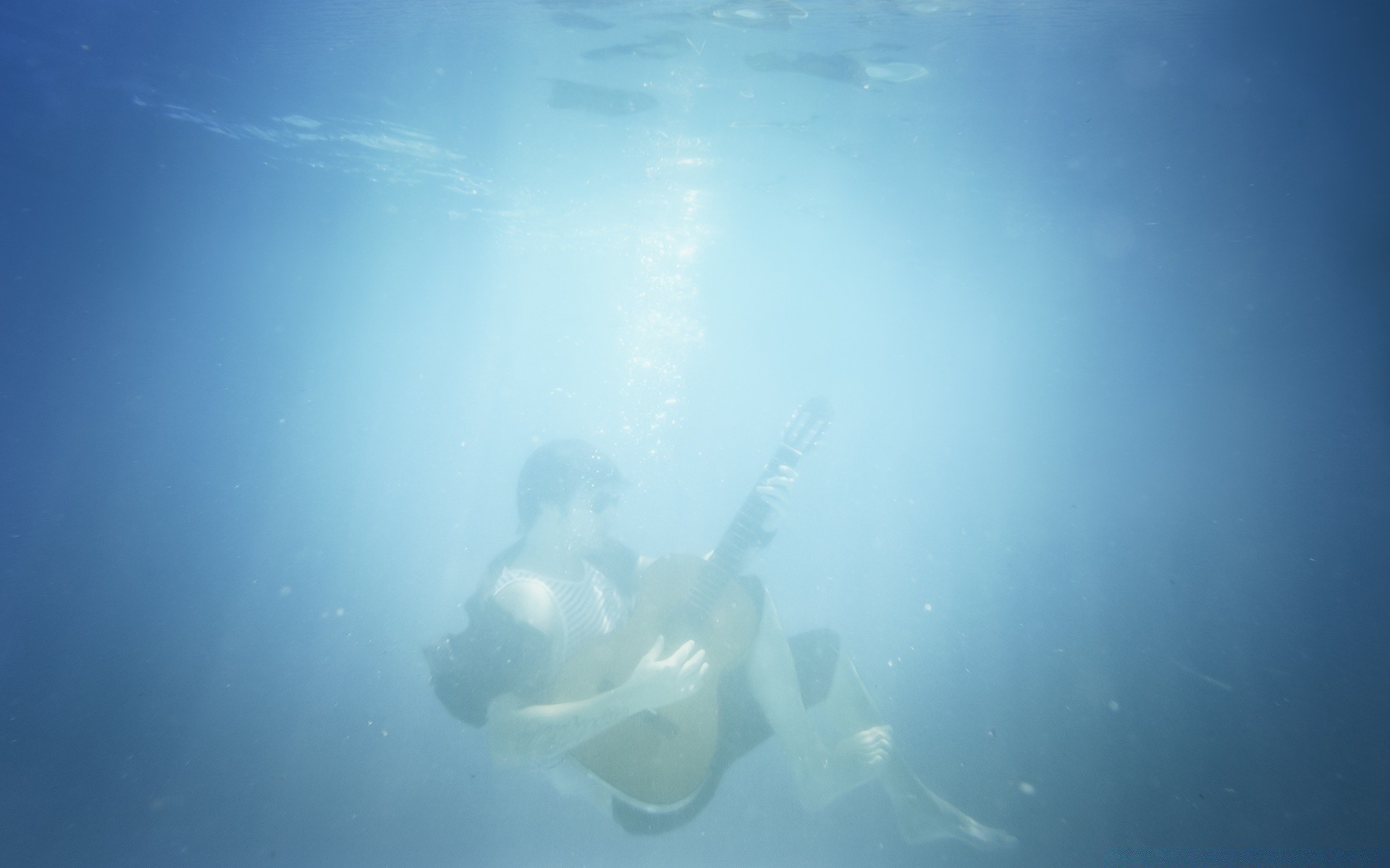 musik unterwasser wasser ozean meer fische schwimmen gutes wetter natur im freien tauchen wassersport sonne licht