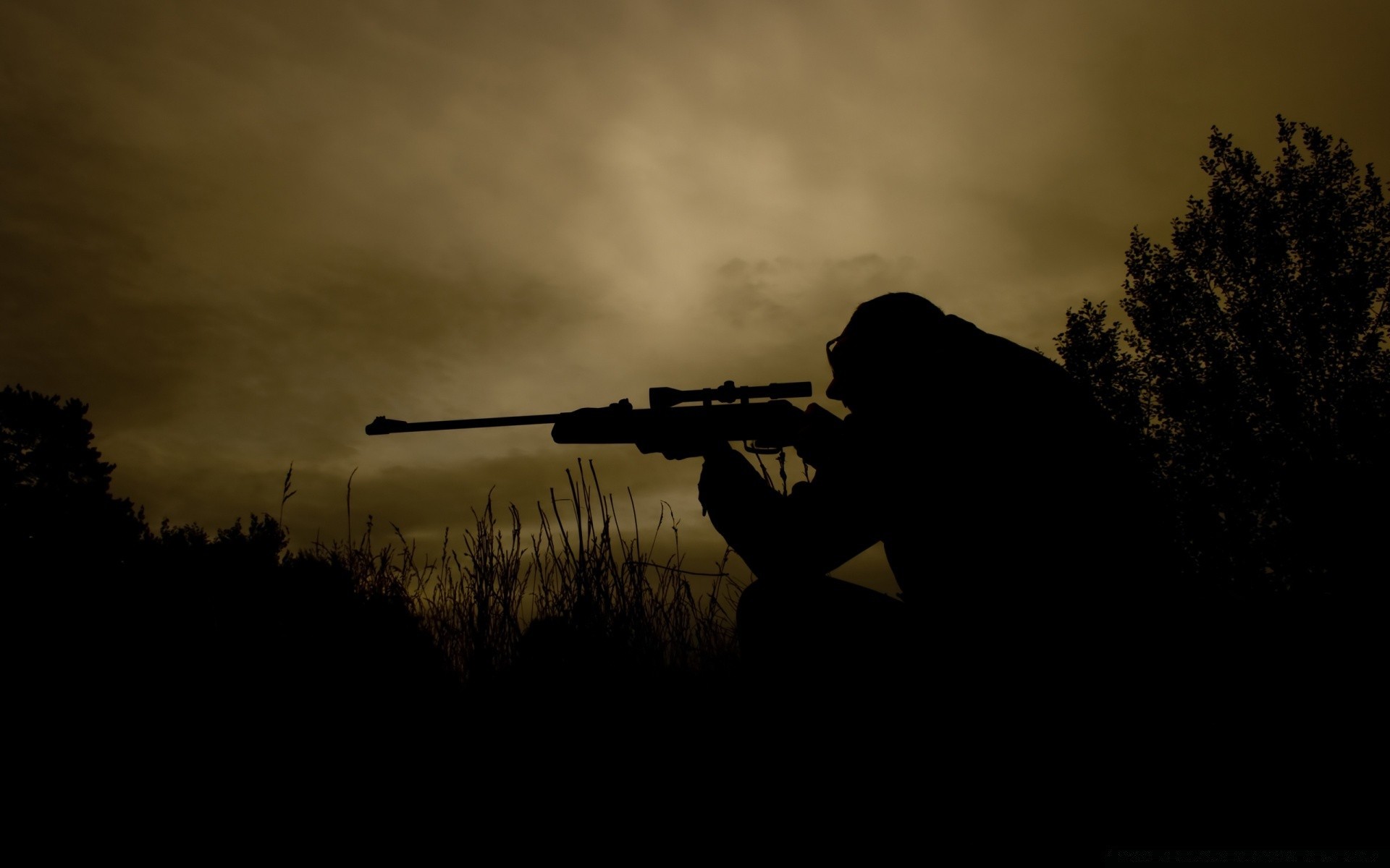 infantería pistola arma silueta rifle puesta de sol guerra iluminado militar ejército soldado solo paisaje cielo humo noche