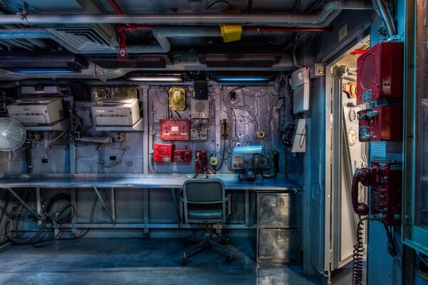 Maintenance room. Steel Room