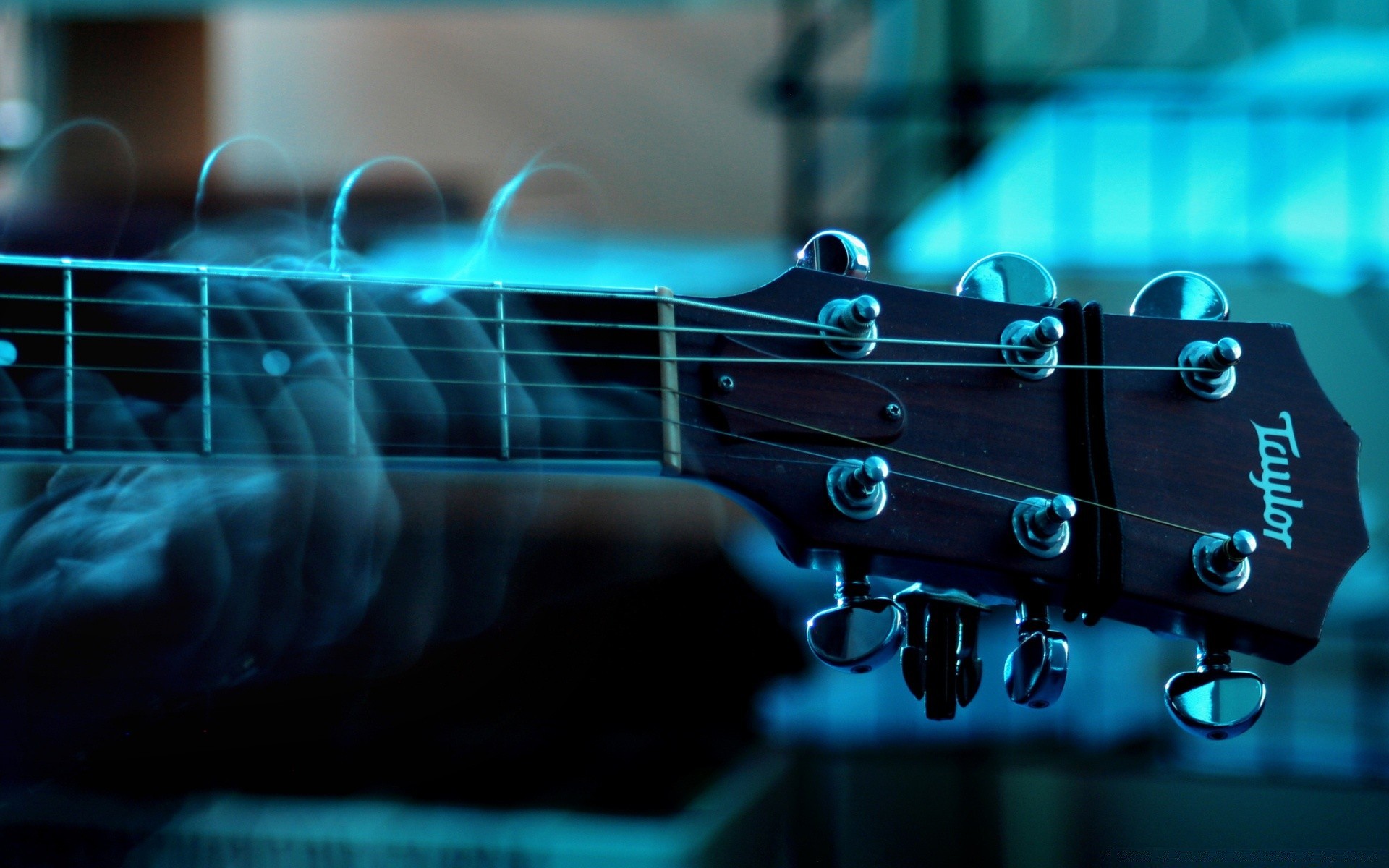 musica sfocatura tecnologia concerto suono chitarra