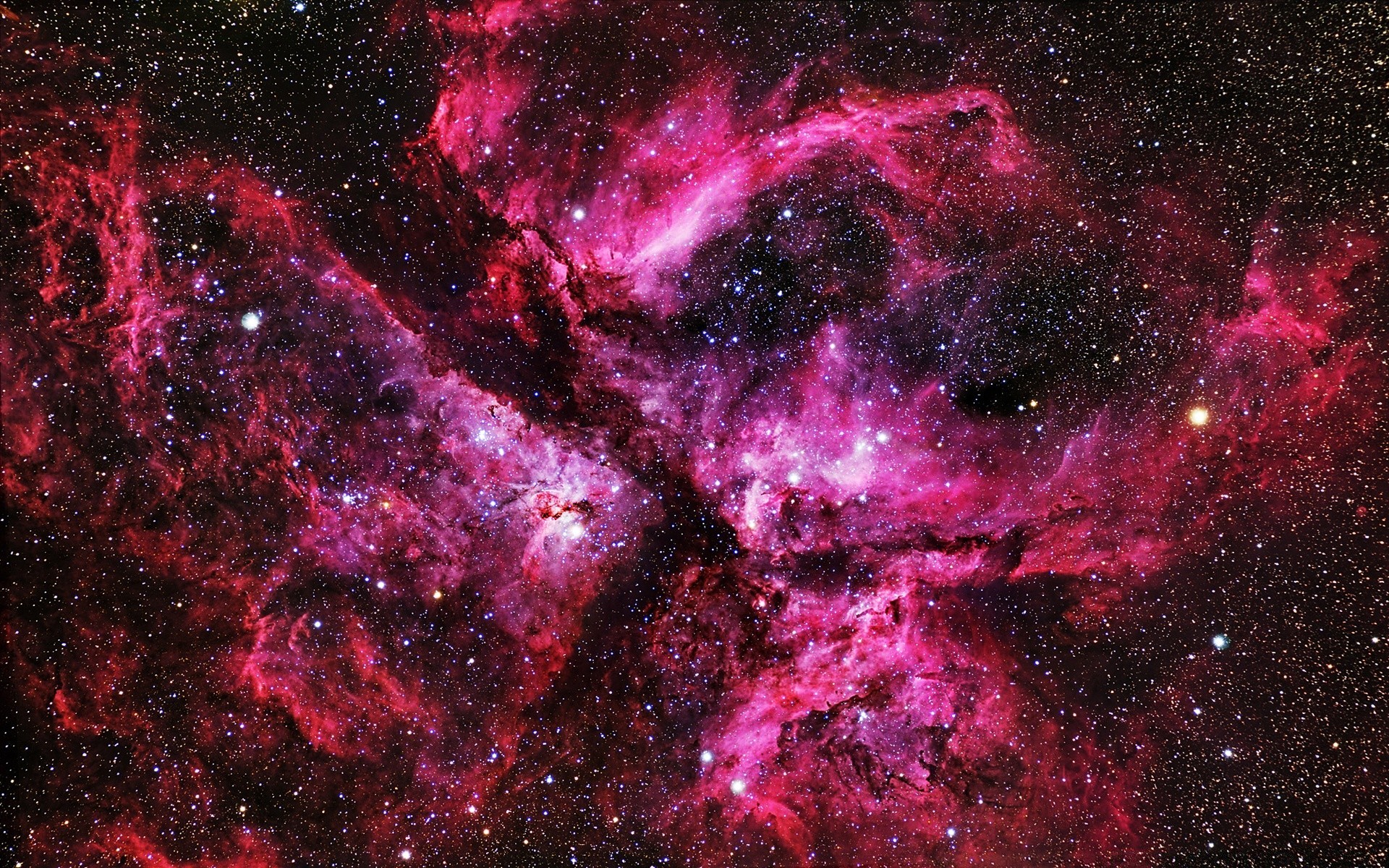 espaço astronomia infinito nebulosa galáxia constelação poeira ciência exploração fantasia luz resumo plasma exterior área de trabalho brilhante brilha espaço criar textura