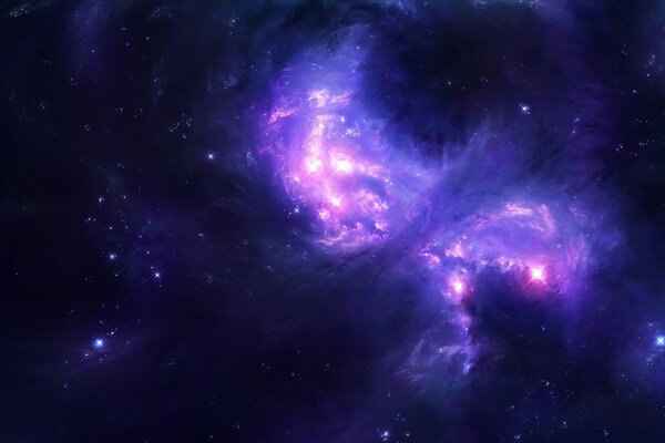 宇宙和银河系中模糊的星座