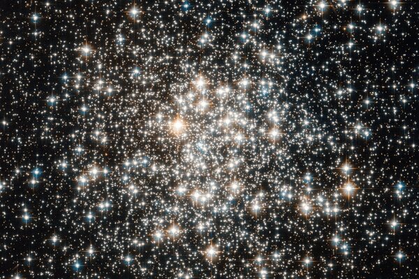 A dazzling array of stars in the universe