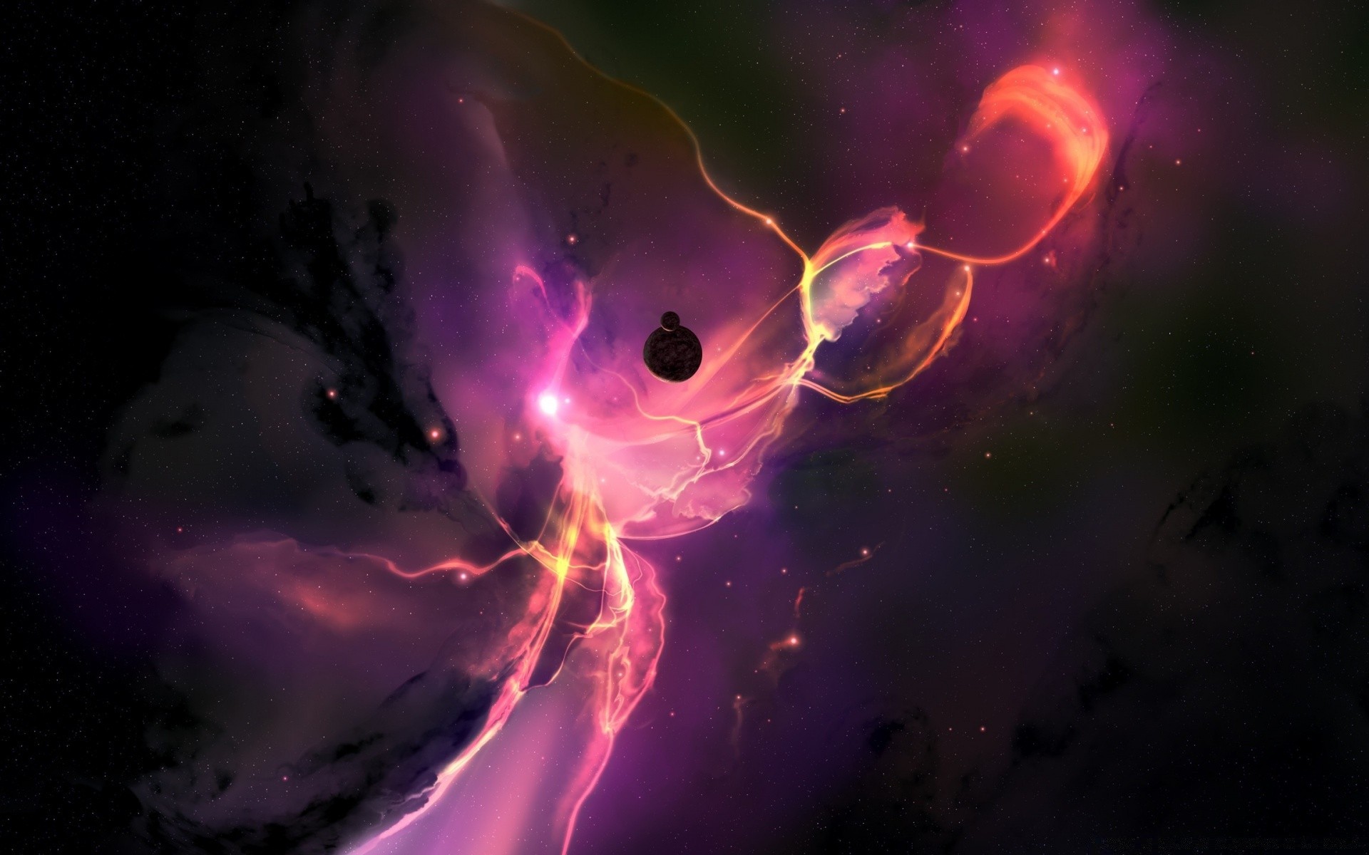 space energy abstract surreal fantasy flame art astronomy light graphic motion smoke fractal